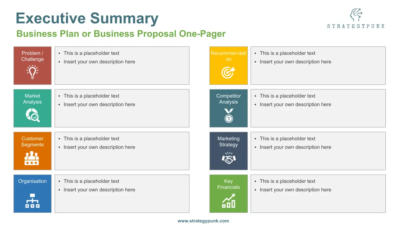 executive summary business presentation