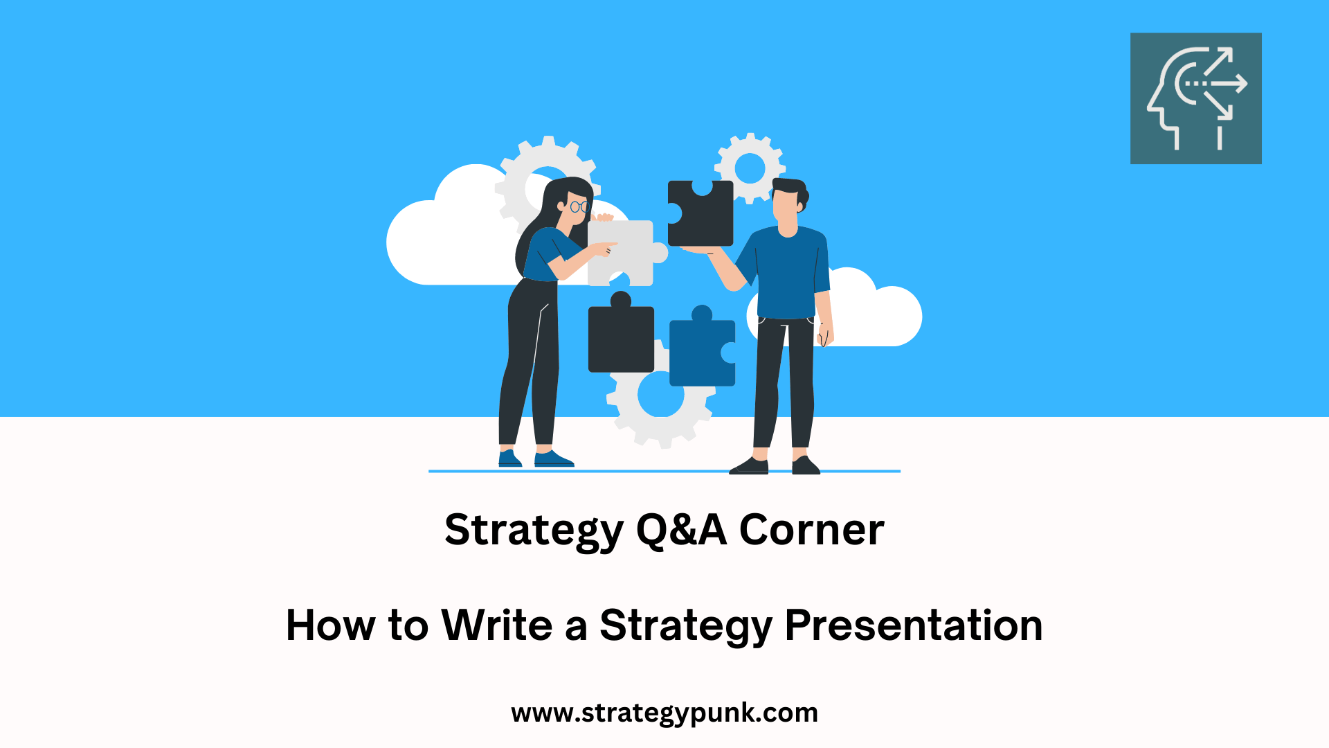 how to give a strategy presentation