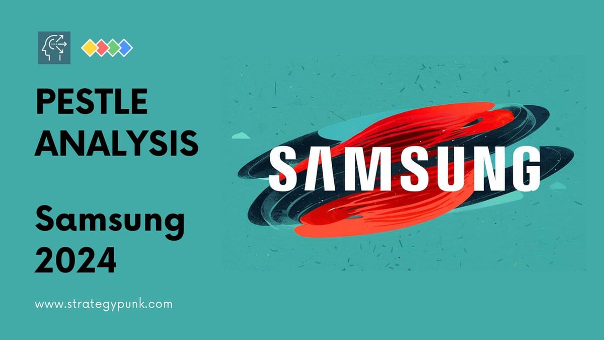 Strategic Insights 2024: A SWOT Analysis of Samsung (Plus Free PPT)