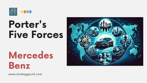 Porter's 5 Forces Analysis for Mercedes Benz: Free PPT Template 2025