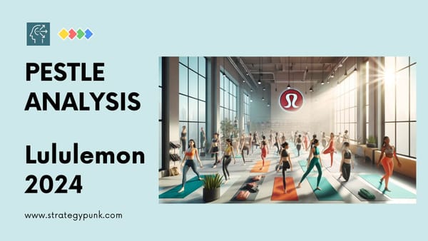 Navigating the Terrain: A PESTLE Analysis of Lululemon (Free PowerPoint)